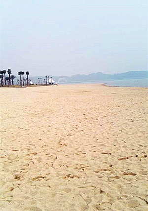 公司承運(yùn)所有海沙的常德沙灘公園